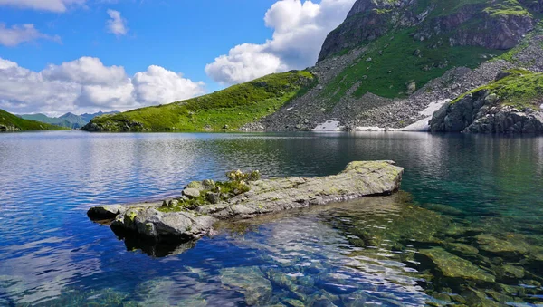 Highlands Karachay Cherkess Republic Úžasně Krásná Horská Jezera Rokle Horské — Stock fotografie