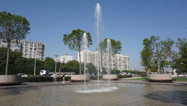 Rusya Krasnodar Bölgesi Turizm Dağlar Tatil Beldeleri Galitsky Park Güneydeki — Stok fotoğraf