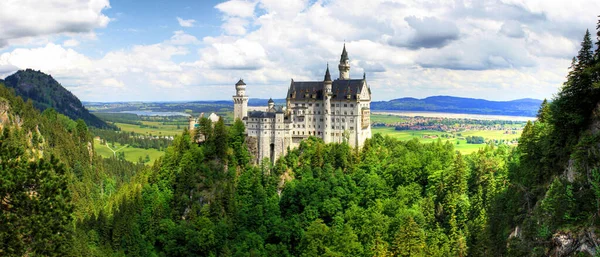 Castelo Neuschwanstein Alemanha Europa — Fotografia de Stock