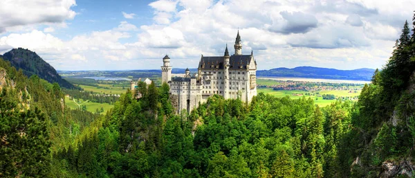 Castelo Neuschwanstein Alemanha Europa — Fotografia de Stock