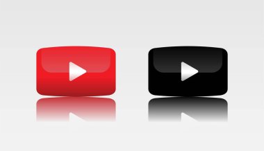 Üye Düğme Simgesi. Vektör çizimi. Piktogram iş konsepti aboneliği. Video kanalı için düz vektör abone düğmesi. Üye ol web sitesi düğmesi. Çevrimiçi video kanalı.
