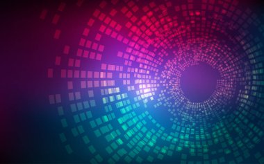 Soyut teknoloji arkaplanının grafiği