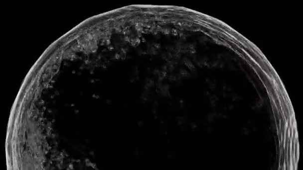 Eau éclaboussure au ralenti sur un fond noir et noir. Conception d'illustration 3D .