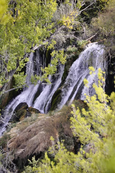 Belle Cascade Kravica Bosnie Herzégovine Aire Baignade Pique Nique Populaire — Photo