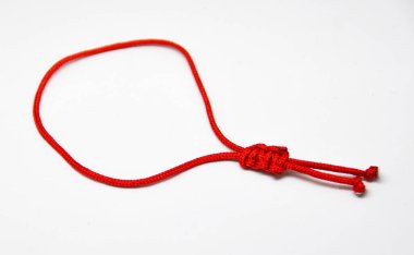  kırmızı halat dokuma hassas dekoratif bilezik