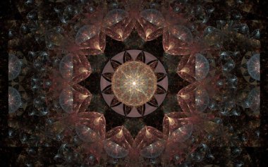 Web tasarımı ve bilgisayar grafiklerinde kullanılmak üzere çeşitli tonlar ve renklerin soyut geometrik şekilleri şeklinde dijital resim oluşturuldu.