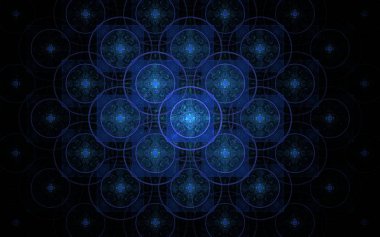 Web tasarımı ve bilgisayar grafiklerinde kullanılmak üzere çeşitli tonlar ve renklerin soyut geometrik şekilleri şeklinde dijital resim oluşturuldu.