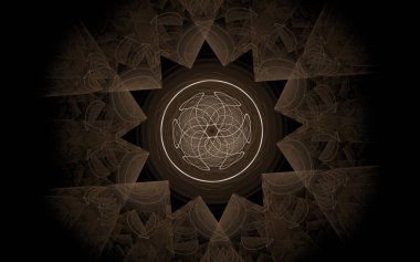 Web tasarımı ve bilgisayar grafiklerinde kullanılmak üzere çeşitli tonlar ve renklerin soyut geometrik şekilleri şeklinde dijital resim oluşturuldu.