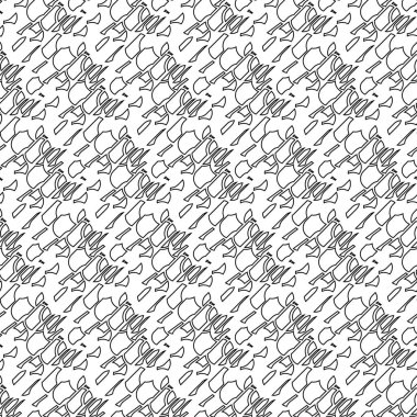 vektör çizim sorunsuz arka plan resim doku geometrik şekiller.