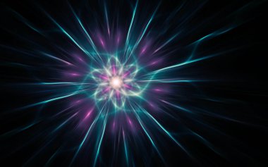 Web tasarımı ve bilgisayar grafiklerinde kullanılmak üzere çeşitli tonlar ve renklerin soyut geometrik şekilleri şeklinde dijital resim oluşturuldu