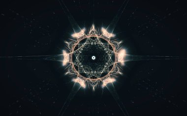 Web tasarımı ve bilgisayar grafiklerinde kullanılmak üzere çeşitli tonlar ve renklerin soyut geometrik şekilleri şeklinde dijital resim oluşturuldu