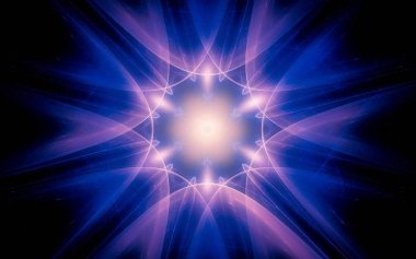 Web tasarımı ve bilgisayar grafiklerinde kullanılmak üzere çeşitli tonlar ve renklerin soyut geometrik şekilleri şeklinde dijital resim oluşturuldu