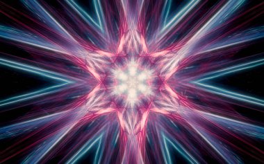 Web tasarımı ve bilgisayar grafiklerinde kullanılmak üzere çeşitli tonlar ve renklerin soyut geometrik şekilleri şeklinde dijital resim oluşturuldu