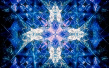 Web tasarımı ve bilgisayar grafiklerinde kullanılmak üzere çeşitli tonlar ve renklerin soyut geometrik şekilleri şeklinde dijital resim oluşturuldu