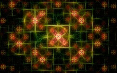 Web tasarımı ve bilgisayar grafiklerinde kullanılmak üzere çeşitli tonlar ve renklerin soyut geometrik şekilleri şeklinde dijital resim oluşturuldu