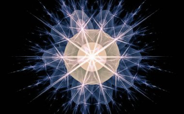 Web tasarımı ve bilgisayar grafiklerinde kullanılmak üzere çeşitli tonlar ve renklerin soyut geometrik şekilleri şeklinde dijital resim oluşturuldu