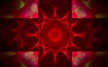 Web tasarımı ve bilgisayar grafiklerinde kullanılmak üzere çeşitli tonlar ve renklerin soyut geometrik şekilleri şeklinde dijital resim oluşturuldu