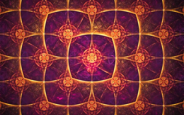 Цифровое Изображение Созданное Компьютере Состоящем Красивых Абстрактных Геометрических Фигур Линий — стоковое фото