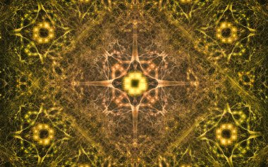 güzel soyut geometrik şekillerden oluşan bir bilgisayarda dijital resim oluşturuldu, bir arkaplan resmi veya web tasarımı için farklı renk çizgileri.