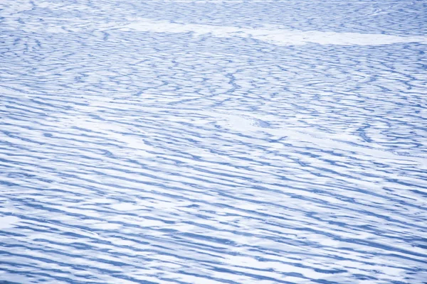 Prachtig Meerwater Bevroren Winter — Stockfoto