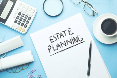 Emlak metin tablo sayfasında planlama