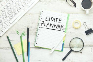 Emlak metin tablo sayfasında planlama