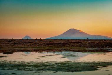 Ermenistan 'da Ararat Dağı