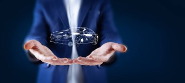 Adam el arabası modeli ekranda