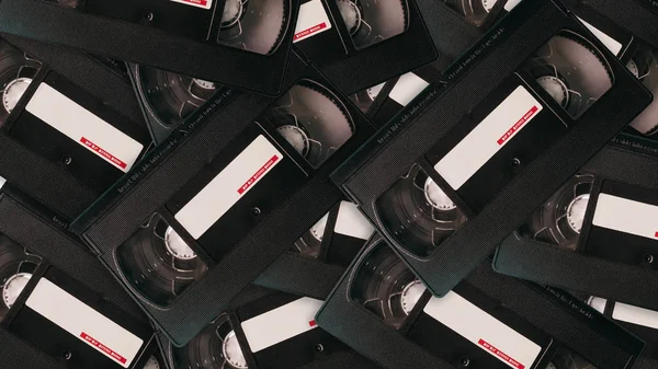 Renkli arkaplan, Vhs, kaset