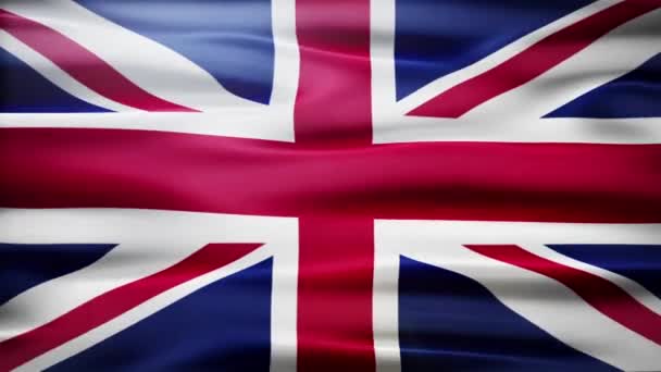 Büyük Britanya Bayrak Hareketi Geçmişi — Stok video