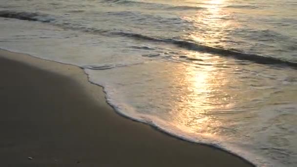Puesta Sol Sobre Mar — Vídeos de Stock