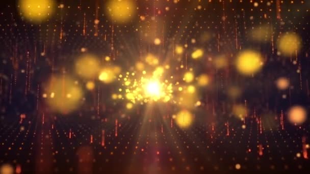 Video Particles Abstract Backgrounds — ストック動画
