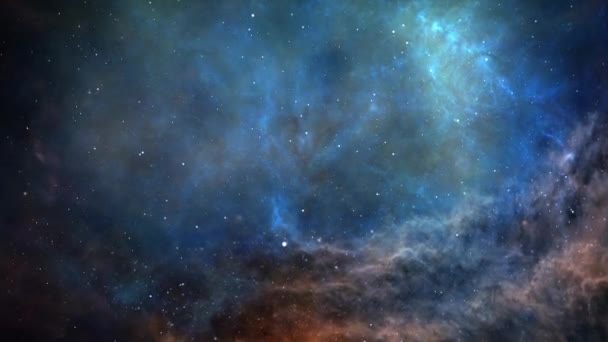 Video Nebulosa Espacial — Vídeo de stock