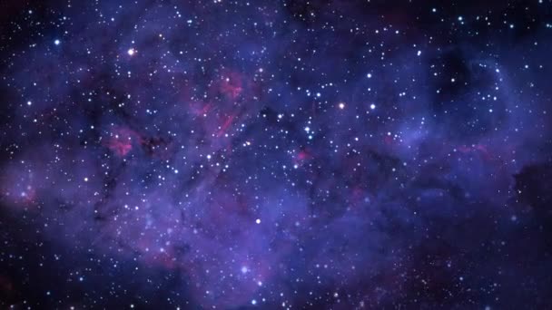 Video Nebulosa Espacial — Vídeo de stock