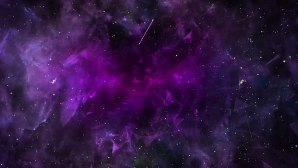 Videoclipul Nebuloasei Spațiale — Videoclip de stoc