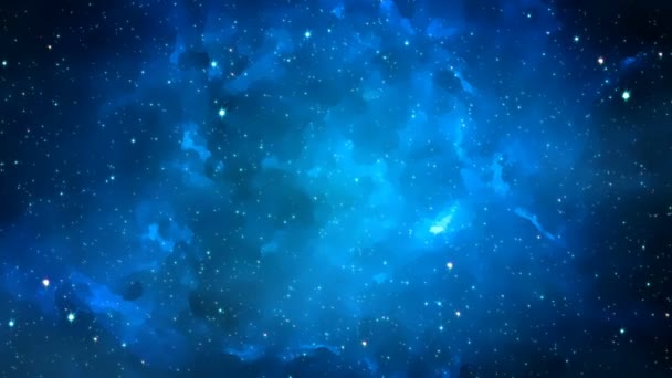 Spazio Nebulosa Sfondi Spazio Astratto — Video Stock
