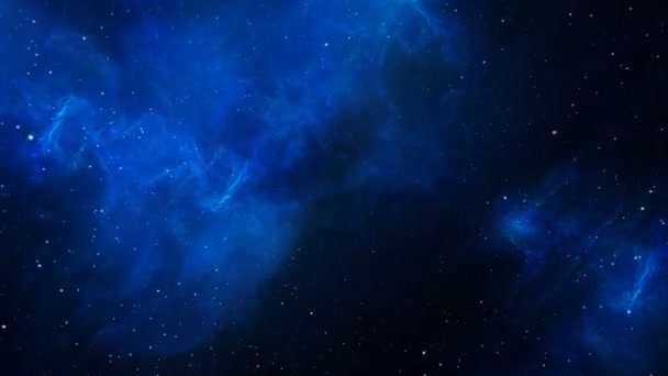 宇宙の星雲の背景のビデオ — ストック動画