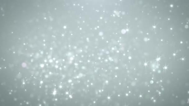 白色星辉圣诞录像 — 图库视频影像