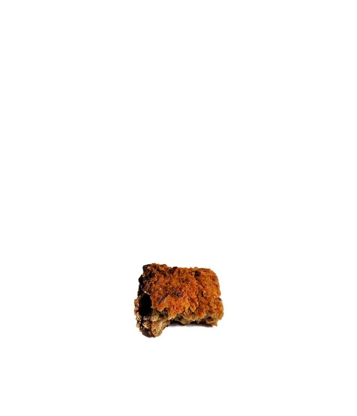 Brownie Mitten Med Vit Bakgrund Efterrätter Koncept — Stockfoto