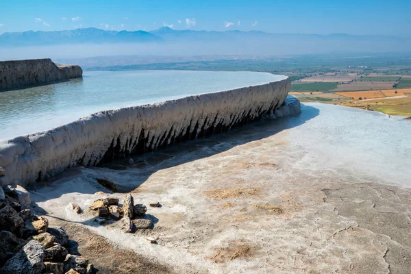 Travertine baths, Pamukkale, Turkey.