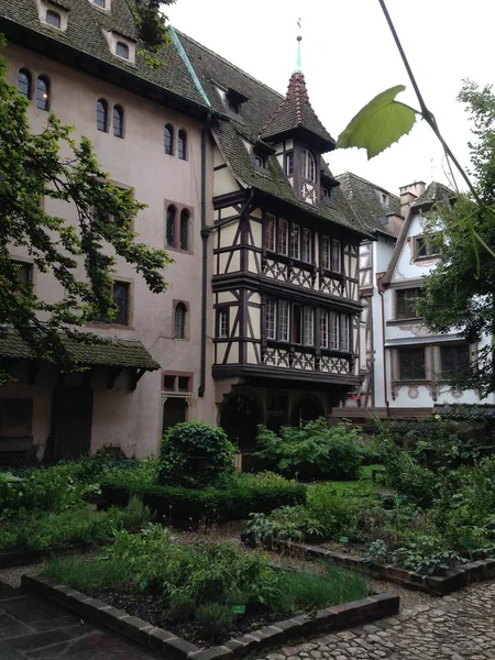 Strasbourg Fransa Eylül 2014 Patio — Stok fotoğraf