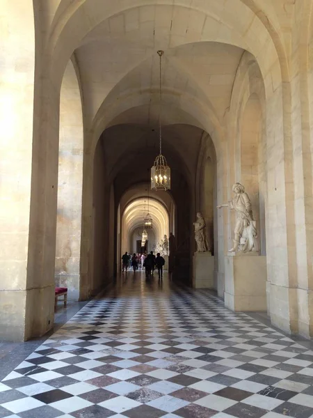 Versalhes França Setembro 2014 Corredor Palácio Fotos De Bancos De Imagens Sem Royalties