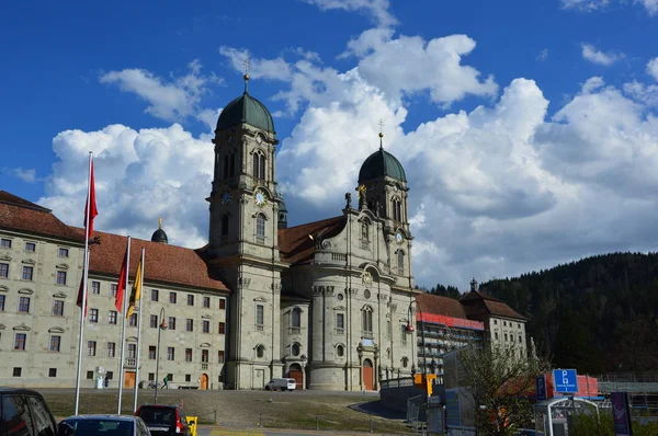 Eisideln Suiza Abril 2017 Monasterio Masculino — Foto de Stock