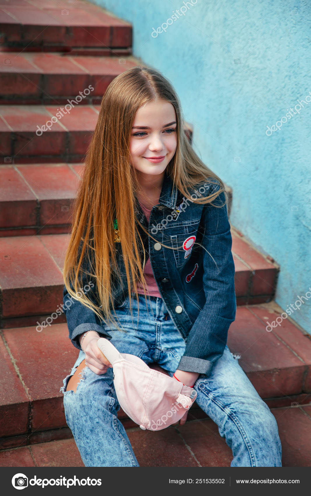 teenager denim jacket