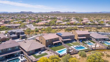 Arizona 'daki emeklilik cennetinde golf sahası