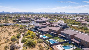 Arizona 'daki emeklilik cennetinde golf sahası