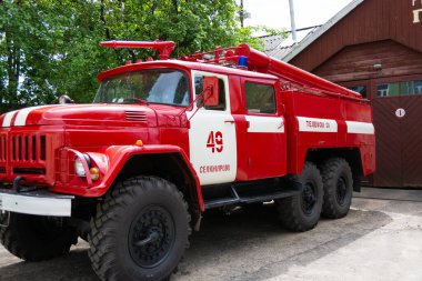 İtfaiye aracı ZIL, 49 VILLAGE Selizharovo Tver bölgesi hakkında.. 