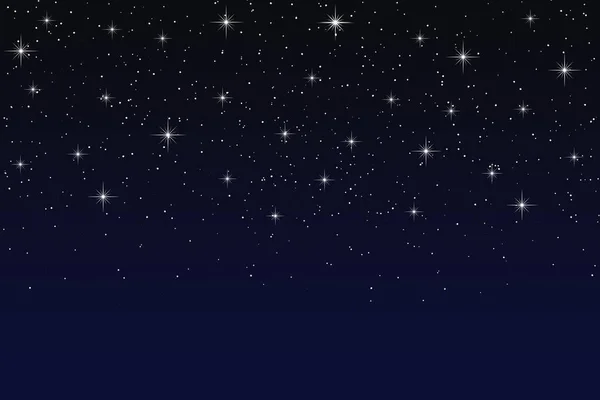 Blue Christmas Night Sky Background — Stock Photo, Image