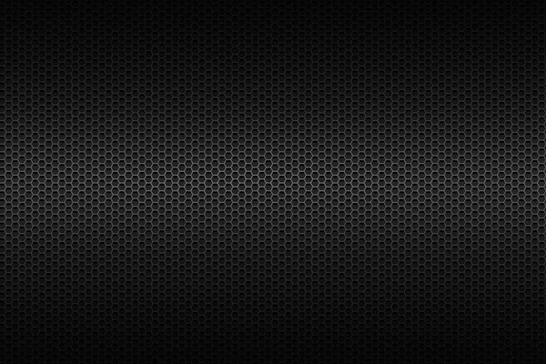 Abstract Background Hexagonal Dots Pattern Black Vignette Background — Stock Photo, Image