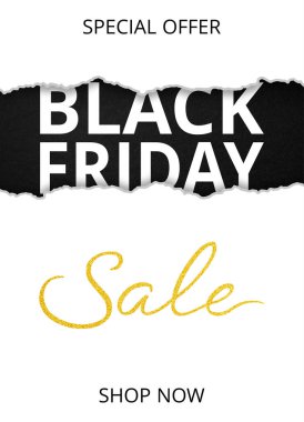 Kara Cuma simge vektör illüstrasyonu